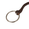 Bridão simples com argolas Flex passagem de língua rígida 20 mm 14,5 cm - Branco