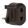 Tomada para convetor UK - Preto