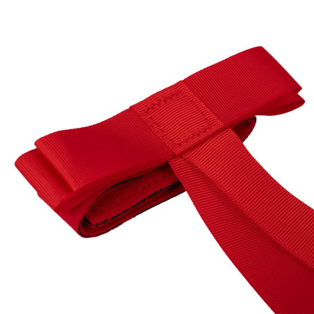 Fita vermelha com velcro