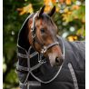 Capuz de Estábulo Rambo 200 g Horseware - Preto / tempestade / cinza prateado
