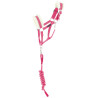 Hobby Horse Pony Academy Cabeçada + guia - Rosa