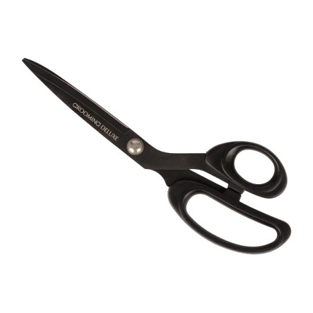 Tesoura para crina preta 22 cm Grooming Deluxe by Kentucky