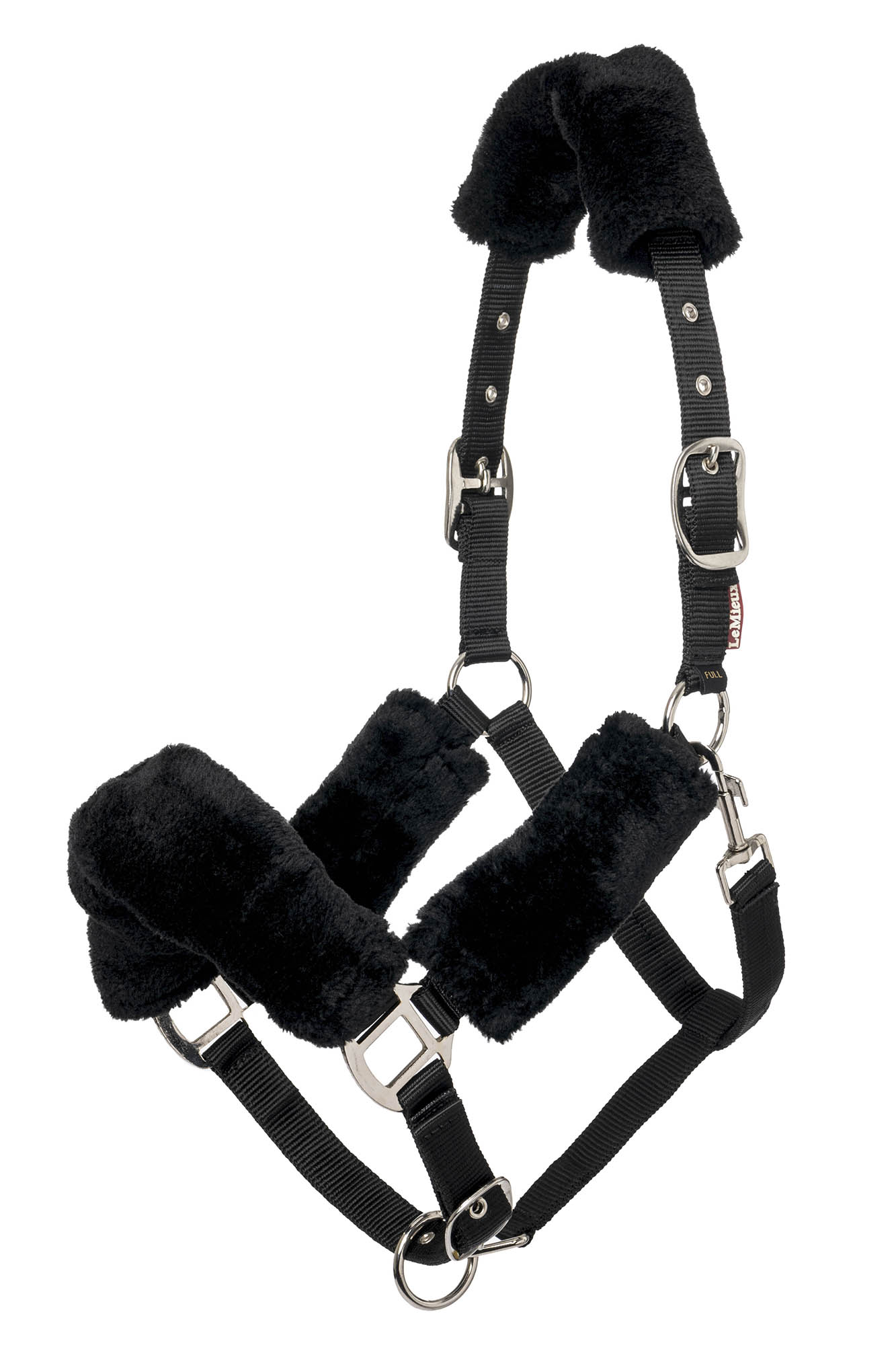 Cabeçada LeMieux Confort Preto / natural Cabeçada LeMieux Confort Preto / natural