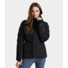 Casaco acolchoado Active de equitação feminino Horse Pilot mulher - Preto