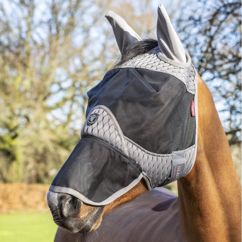 Masque anti-mouches Gladiator LeMieux (oreilles et nez) Masque anti-mouches Gladiator LeMieux (oreilles et nez)