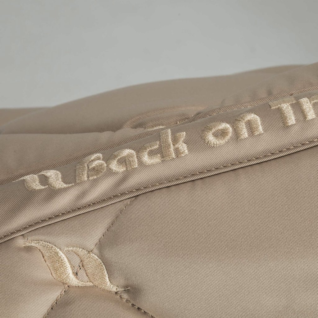 Sela de Salto Night Collection Back On Track Champanhe Bege