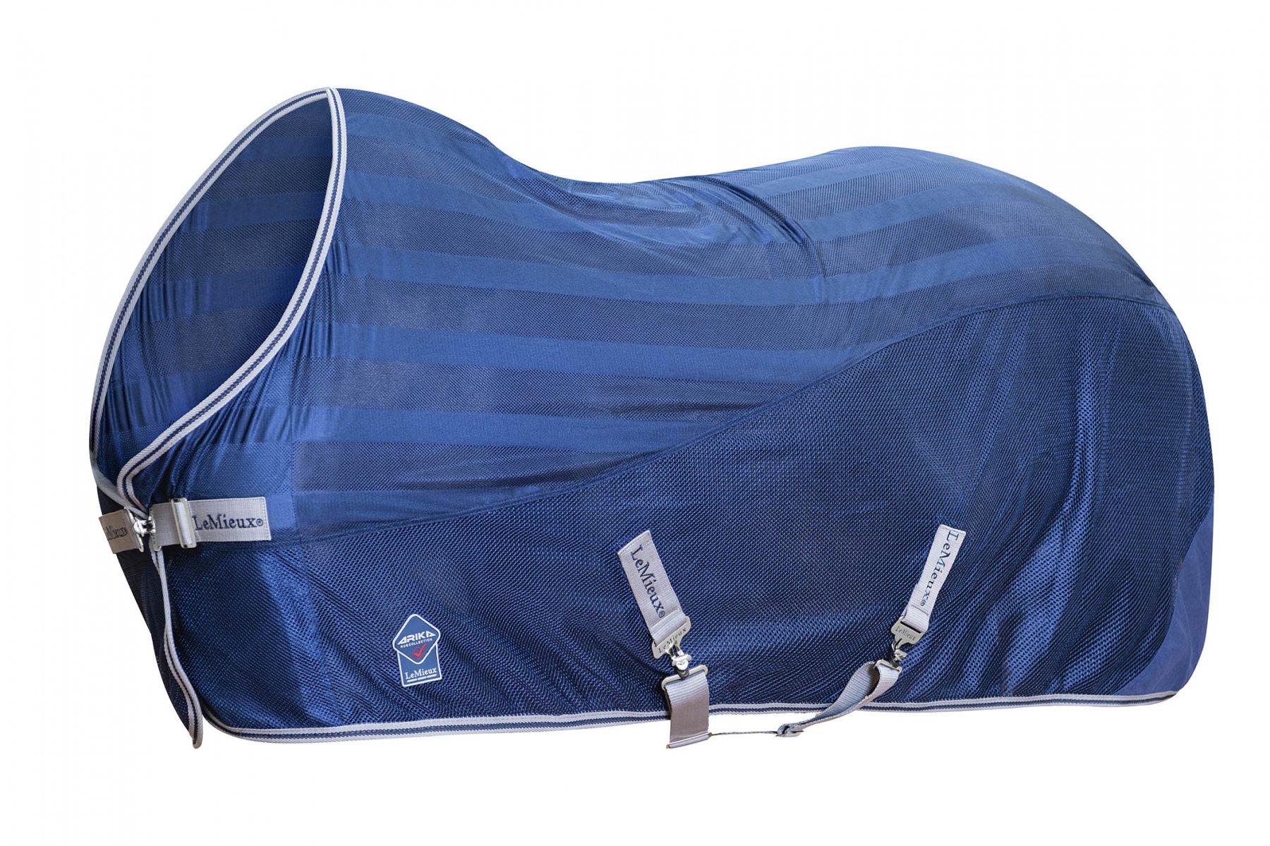 Camisa LeMieux Arika Air-Tek mesh Azul-marinho Camisa LeMieux Arika Air-Tek mesh Azul-marinho