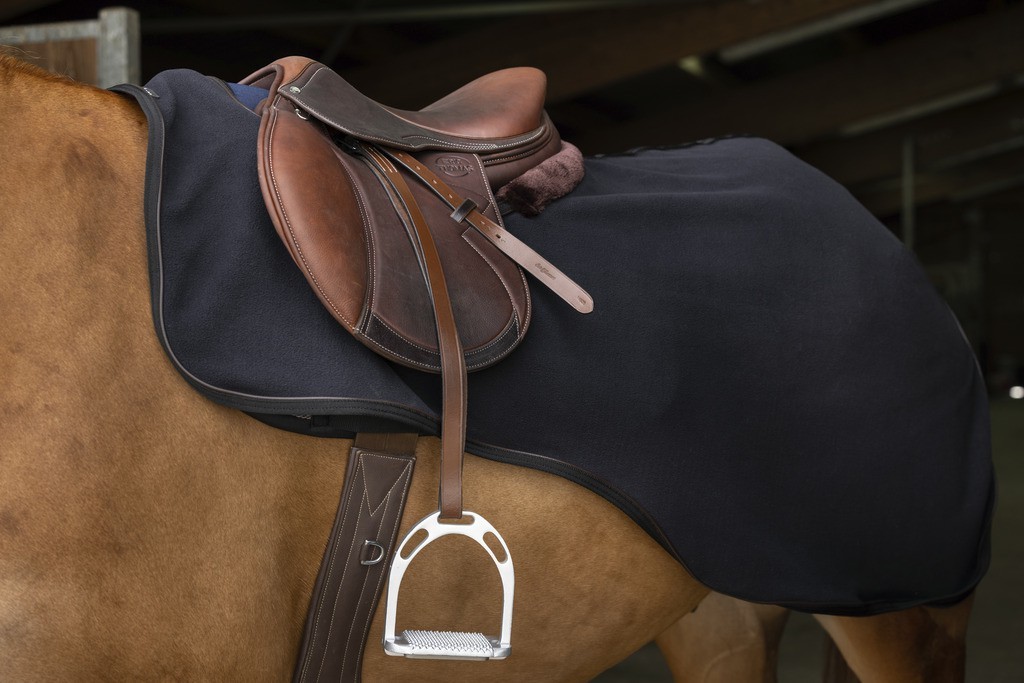 Cobre-rins polar Equithème Teddy Preto