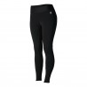 Legging térmico Horze Active feminino com reforços - Preto