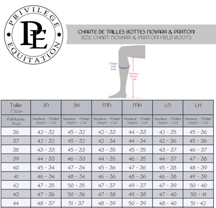 Bottes Novara noir Canter Bottes Novara noir Canter