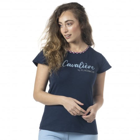 T-shirt feminino Goya Flags & Cup