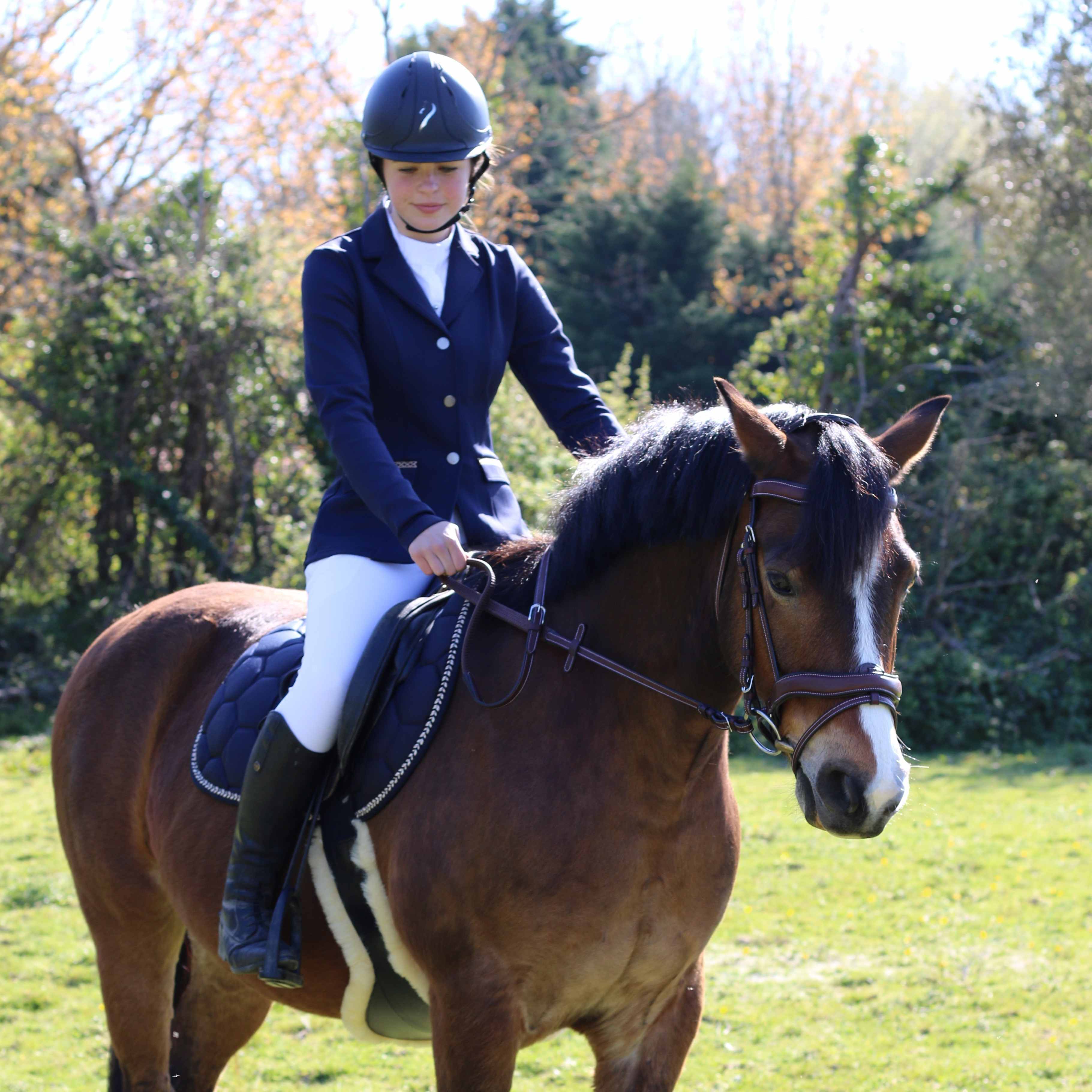 Bridon Flags & Cup Comfort combinado Castanho