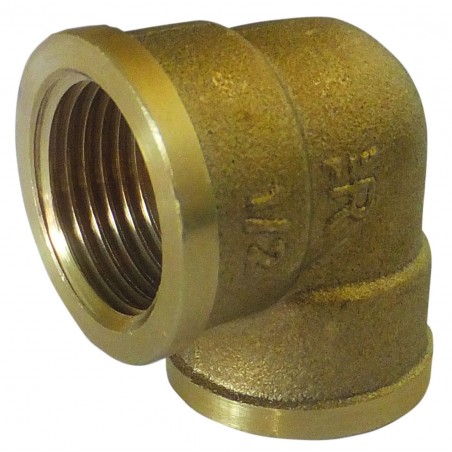 Cotovelo fêmea/fêmea 90° 1/2" La Gée