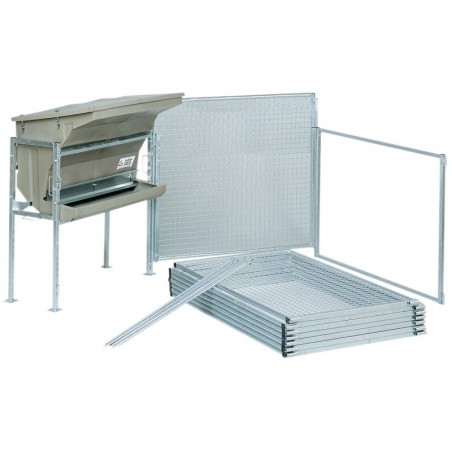 Conjunto alimentador para potros com reservatório La Gée