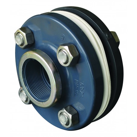 Flange reforçada para válvula fêmea/macho 2" 50/60 mm La Gée
