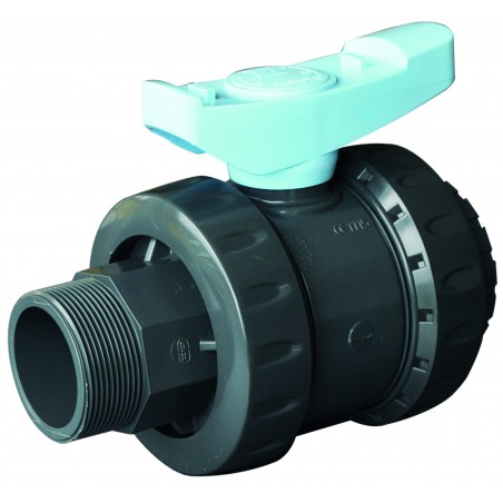 Válvula de drenagem reforçada com flange fêmea/macho - 2" 50/60 mm La Gée