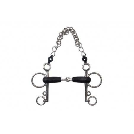 Mors Pelham Metalab borracha quebrado