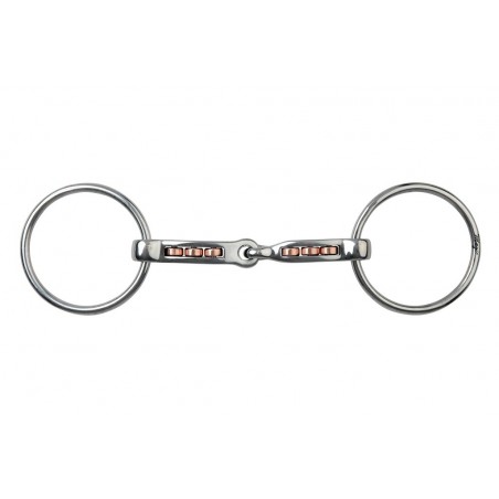 Mors 2 anéis Metalab Magic System com roletes horizontais de cobre