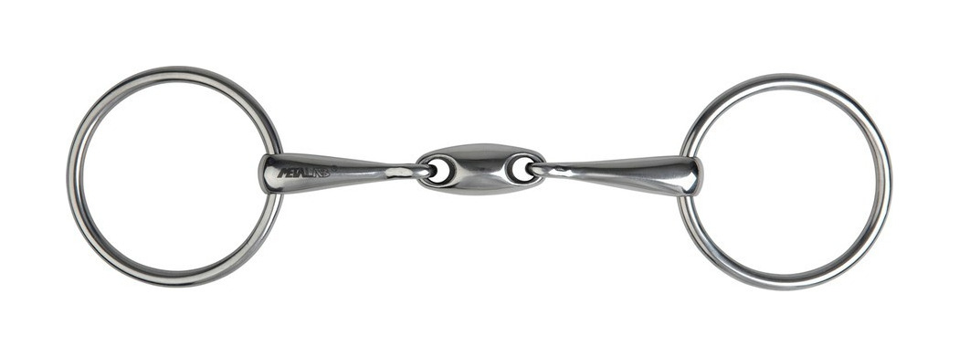 Freio de embocadura equitação dupla rutura 14 mm