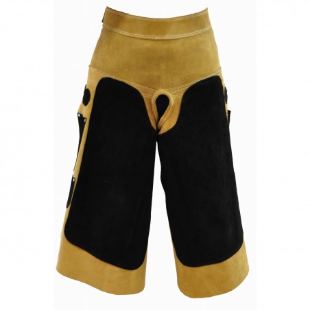 Avental de ferrador T de T em couro com 5 bolsos