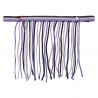 Frontal anti-moscas de nylon com velcro Imperial Riding - Roxo Real