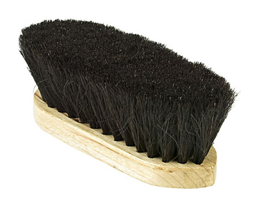 Escova de equitação suave com crina natural para cavalo