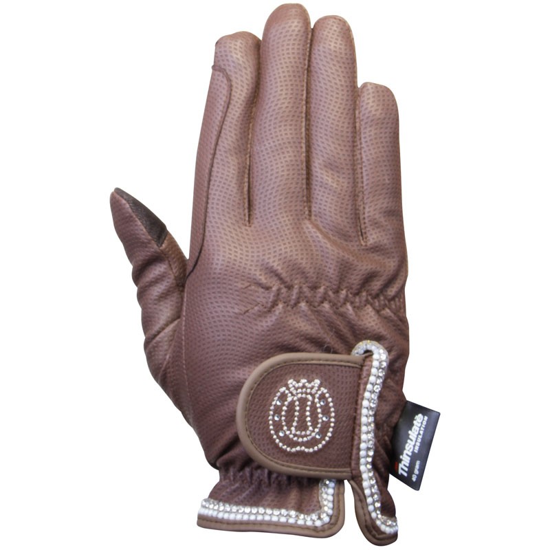Luvas Imperial Riding Loraine Castanho