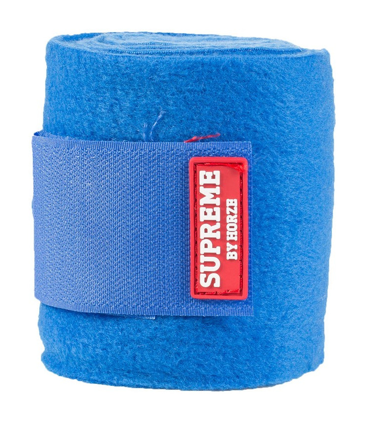 Bandagens de polo em fleece para equitação Horze Embrace