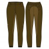 Calça de equitação Euro-Star Indigo Diamond Full - Mocca