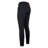 Calça de equitação Euro-Star Onyx FullGrip Euro-Star Sential Euro-Star Feminina - Preto