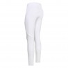 Legging de equitação Euro-Star Flying Figure FullGrip - Branco