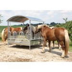 Rack quadrado com telhado Kerbl