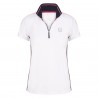 Polo Tech Imperial Riding Ruby - Branco