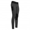 Legging de equitação Imperial Riding Diamond Bubble Kneegrip - Preto