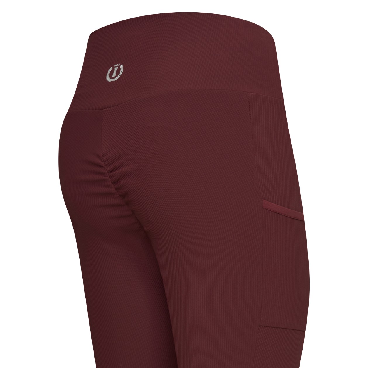 Legging de equitação Imperial Riding Sofia KneeGrip Flor negra Preto