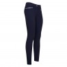 Calça de equitação Imperial Riding El Capone cintura alta FullGrip - Azul-marinho