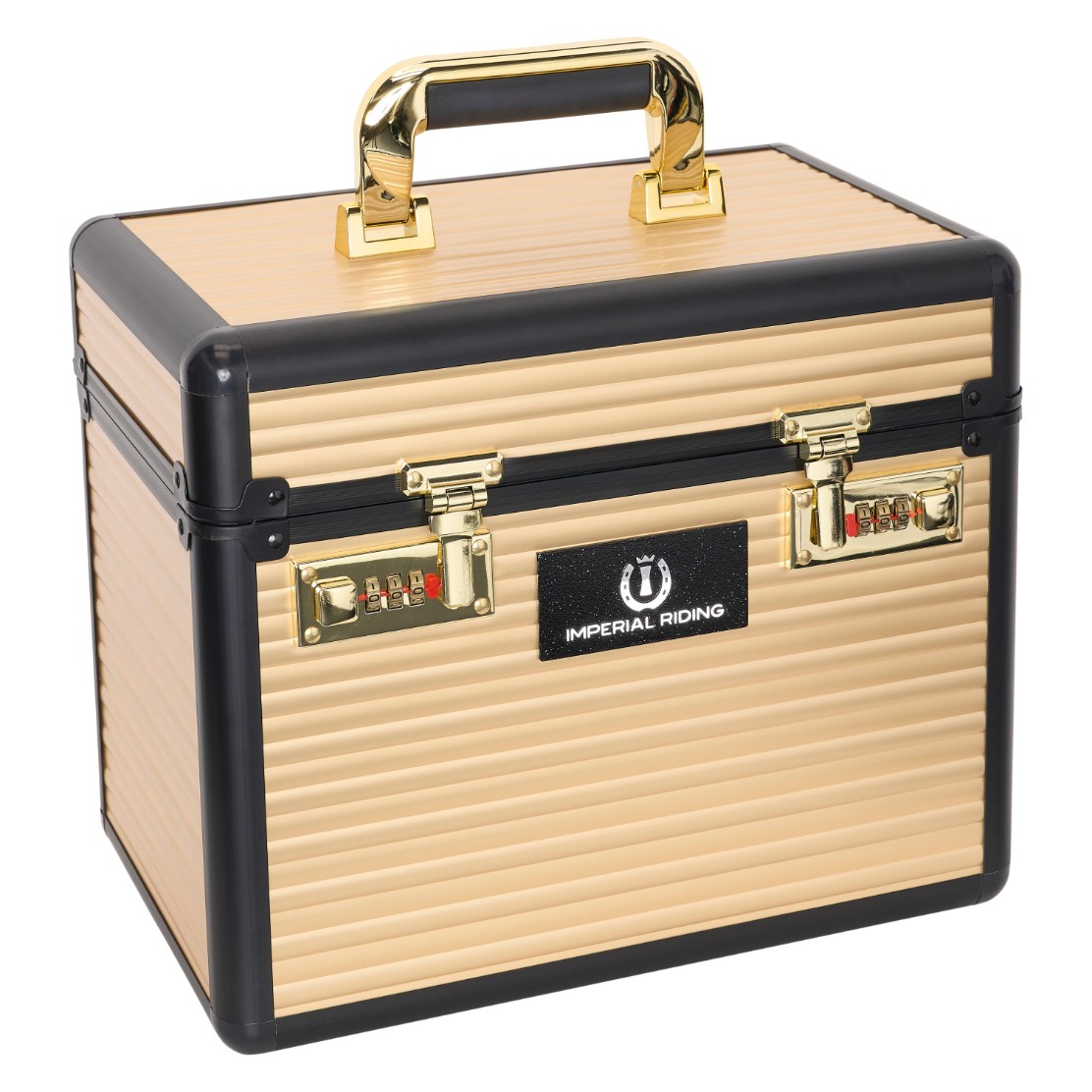 Caixa de limpeza Imperial Riding Shiny Classic pequena Ouro