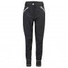 Calça de equitação HV Polo June Girls FullGrip - Preto