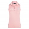Polo sem mangas Favouritas Tech HV Polo - Rosa feliz