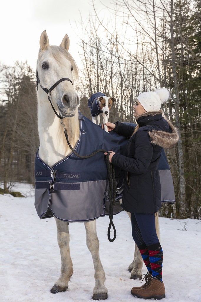 COUVERTURE Equi-Theme TYREX 600 D BELLY BELT