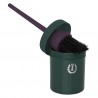 Pincel para graxa de casco com pote Imperial Riding - Verde floresta