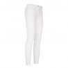 Calça de equitação Euro-Star Merle Shine GripTec feminina - Branco