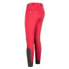 Calça de equitação Euro-Star Energy Slim FullGrip feminina - Beaujolais