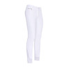 Calça de equitação Easy Rider Victor KneeGrip masculino - Branco