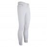 Calça de equitação Easy Rider Victor FullGrip masculina - Branco
