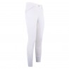 Calça de equitação Easy Rider Elodie Diamond FullGrip infantil - Branco