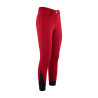 Calça de equitação Easy Rider Evita FullGrip - Vermelho