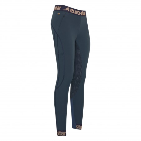 Calça de equitação Euro-Star Athletic Softshell FullGrip