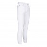 Calça de equitação Euro-Star Active FullGrip masculina - Branco