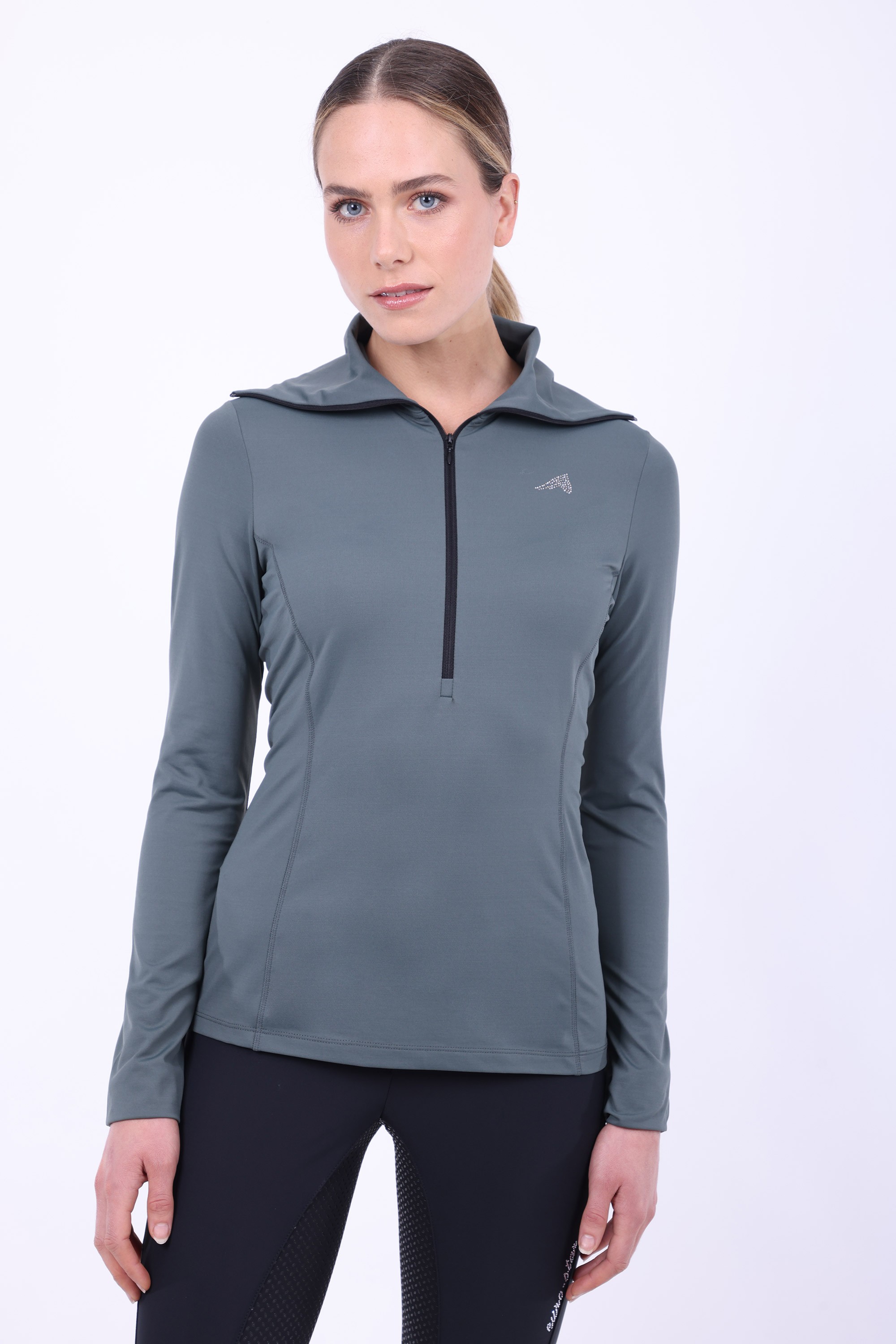 Casaco de moletom Euro-Star Elena Castanho escuro Azul